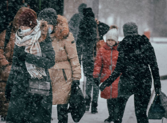 Сильный снег, туман и гололед ожидаются в Казахстане