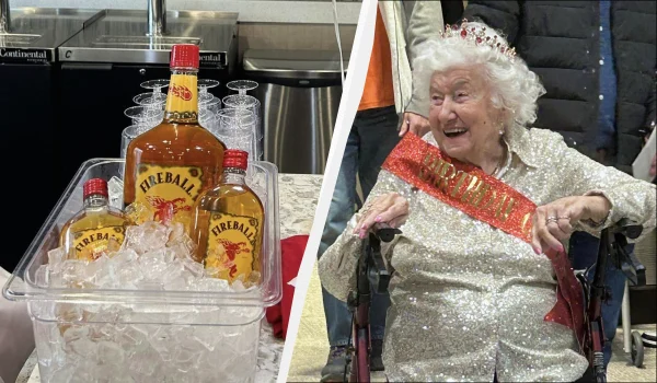 Не отказывается от виски: 105-летняя женщина поведала свой секрет долголетия