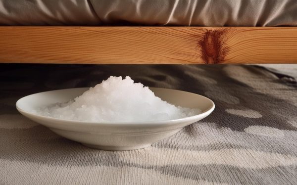 Поставьте тарелку с солью под кровать: работает 100%