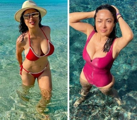 57-Year-Old Salma Hayek Left Everyone In Disbelief by Revealing Her Bikini Look