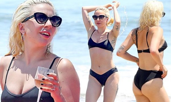 Lady Gaga Wearing a Transparent Bikini In Public At Vacation? Look