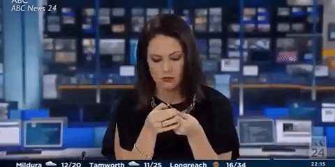 Watch funny bloopers of news anchors losing it!