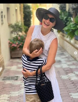 Małgorzata Kożuchowska udostępniła nowe zdjęcia z synem. Internauci są zadowoleni: „Już niedługo będzie za duży dla mamy” (ZDJĘCIE)