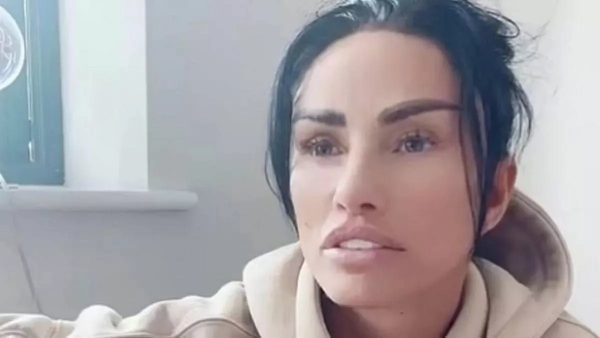 Katie Price says she looks her most natural self in a photo with no makeup and ‘real’ hair