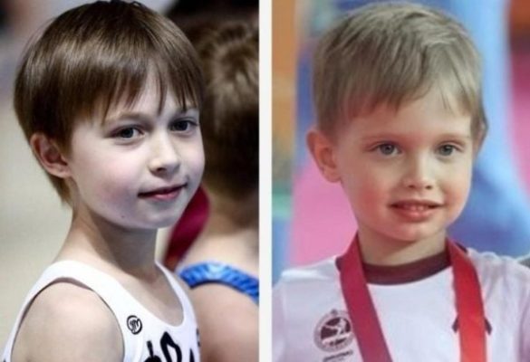 Take a look at the picture of Putin’s tires and Kabaeva’s gymnasts