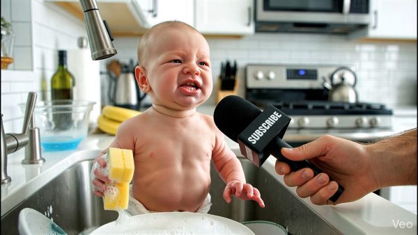 You’ve never seen an interview with a baby like this