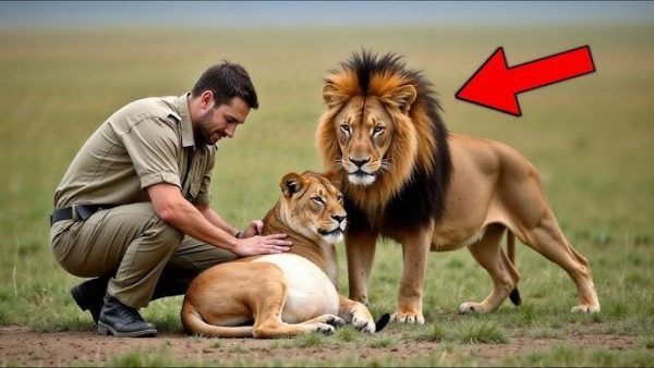 Ghidul turistic a ajutat o leoaică să nască, dar nu era pregătit pentru ce s-a întâmplat în continuare